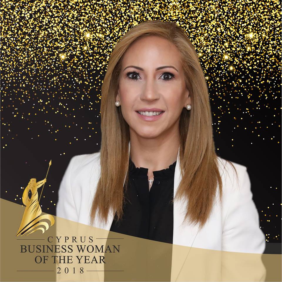 Dr. Zoe Nicolaou Cyprus Business Woman of the year award 2018